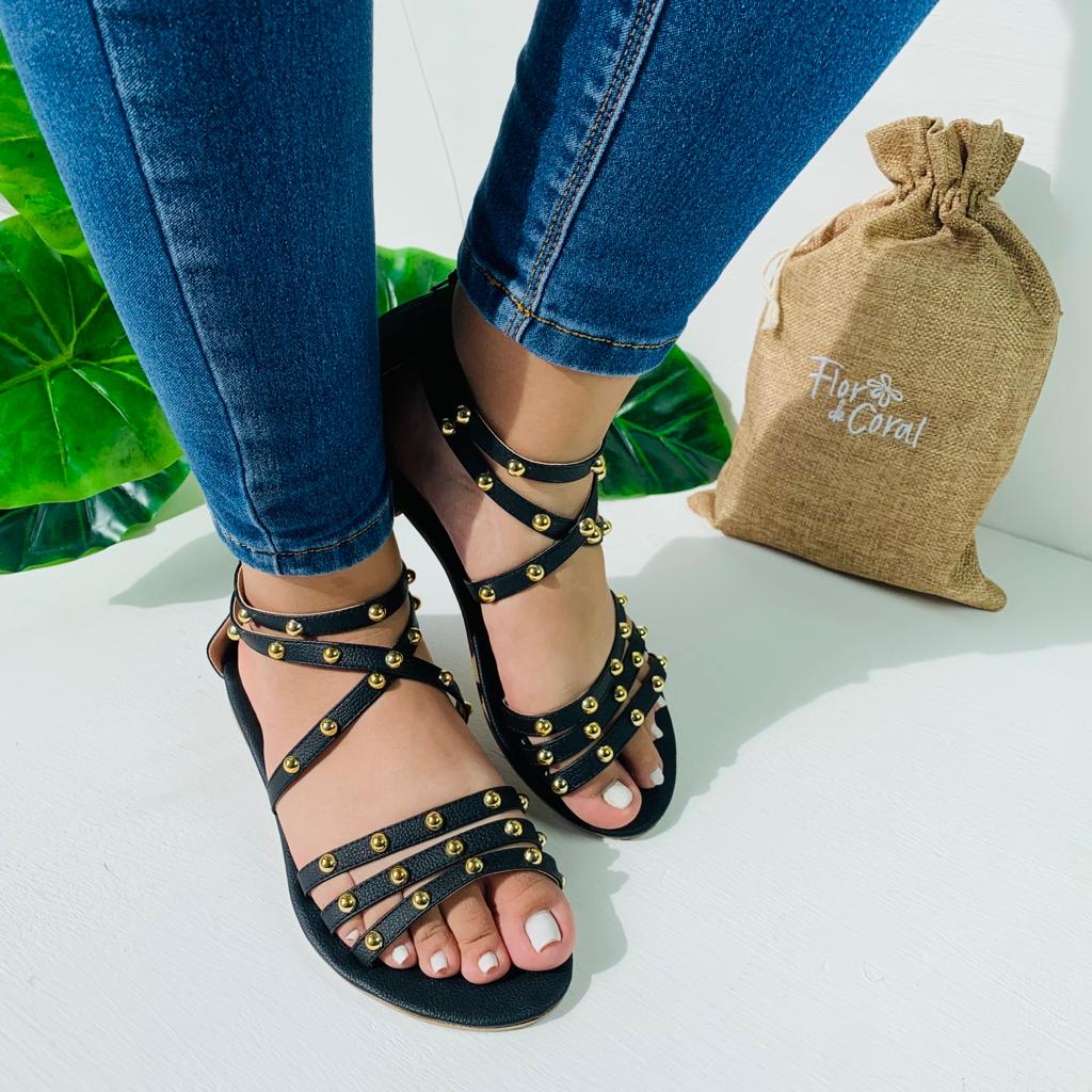 Sandalia Plana Ref. 299-N