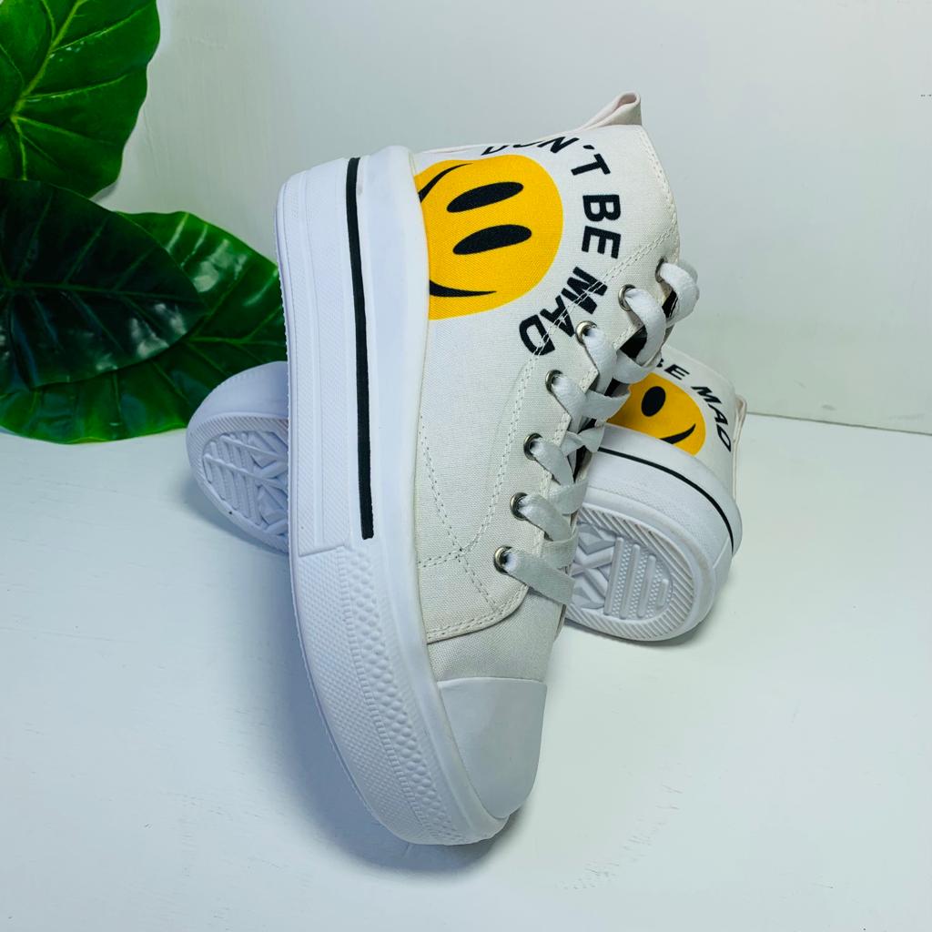 Tenis Corte Alto Ref. Blanco