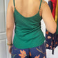 Blusa Tiras Esmeralda